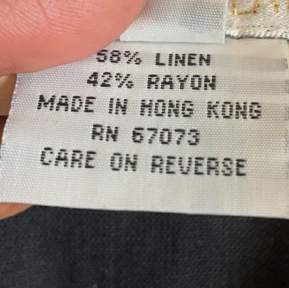 Vintage DL. Deborah Laws Linen Blend Animal Safari Maxi Dress - Picture 6 of 8